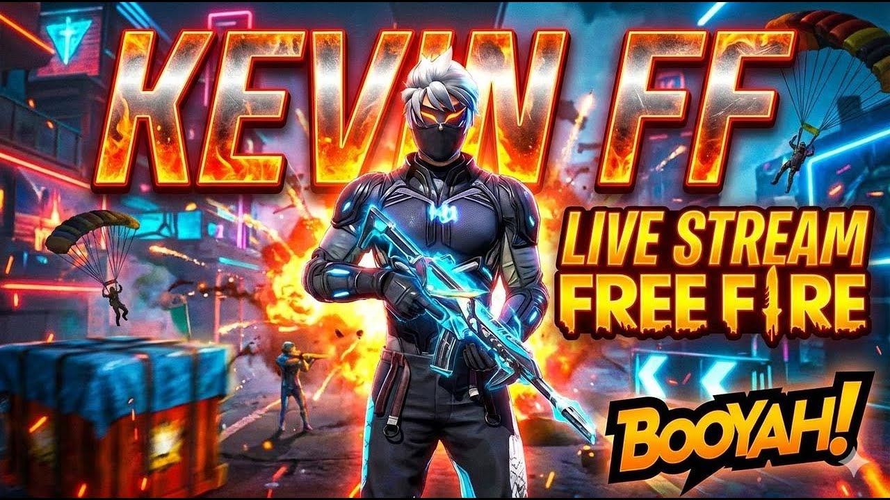 4 VS 4 gahamuda KEVIN FF LIVE NOW