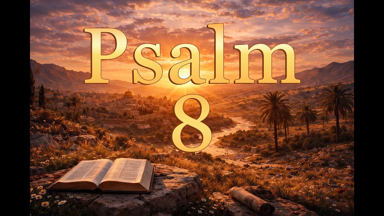 Psalm 8: Reading & Song with Lyrics - KJV