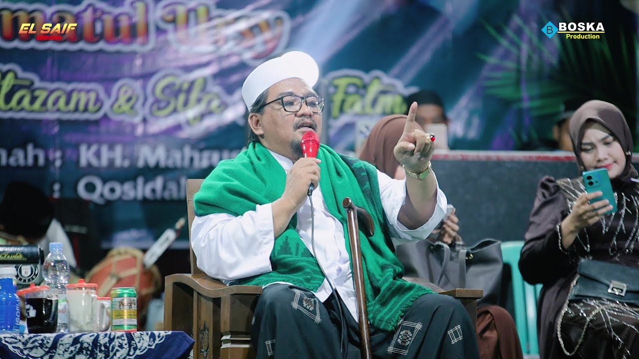 12 KH MAKHRUS ALI DARI JEPARA  - PERNIKAHAN MULTAZAM & SYIFA - BUGO WELAHAN