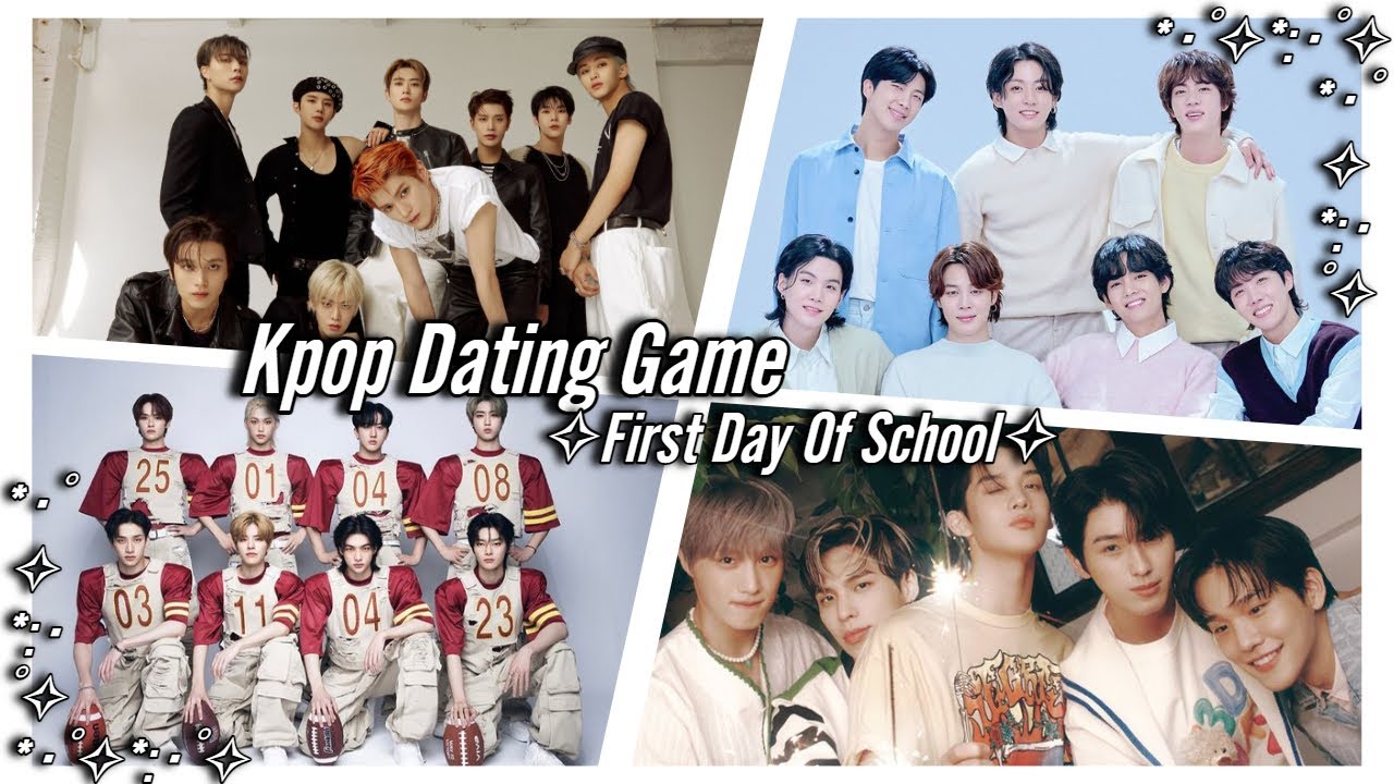 Kpop Dating Game °❀First Day Of School ❀°