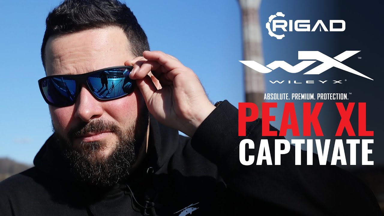 Máte větší hlavu? Sluneční brýle PEAK XL Captivate™ Wiley X® RIGAD