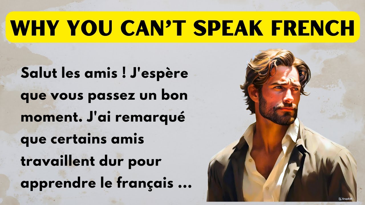 WHY YOU UNDERSTAND FRENCH BUT CAN'T SPEAK