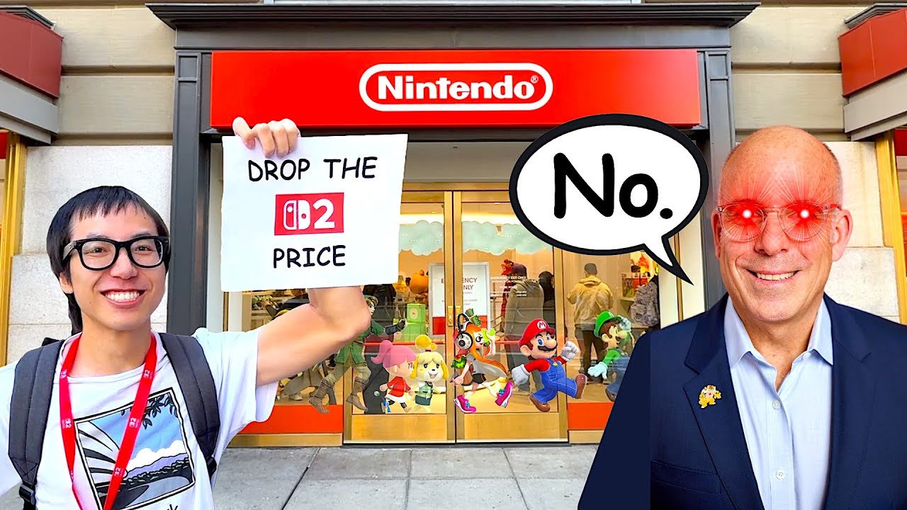 ПРОТЕСТ ПРОТИВ ТОРЖЕСТВЕННОГО ОТКРЫТИЯ NINTENDO В САН-ФРАНЦИСКО