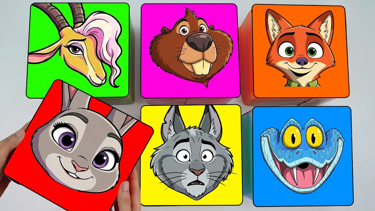 💖Paper DIY💖 Unboxing NICK, JUDY, GARY, GAZELLE Blind Box | OPEN ALL ZOOTOPIA 2 FUNNY BOXES