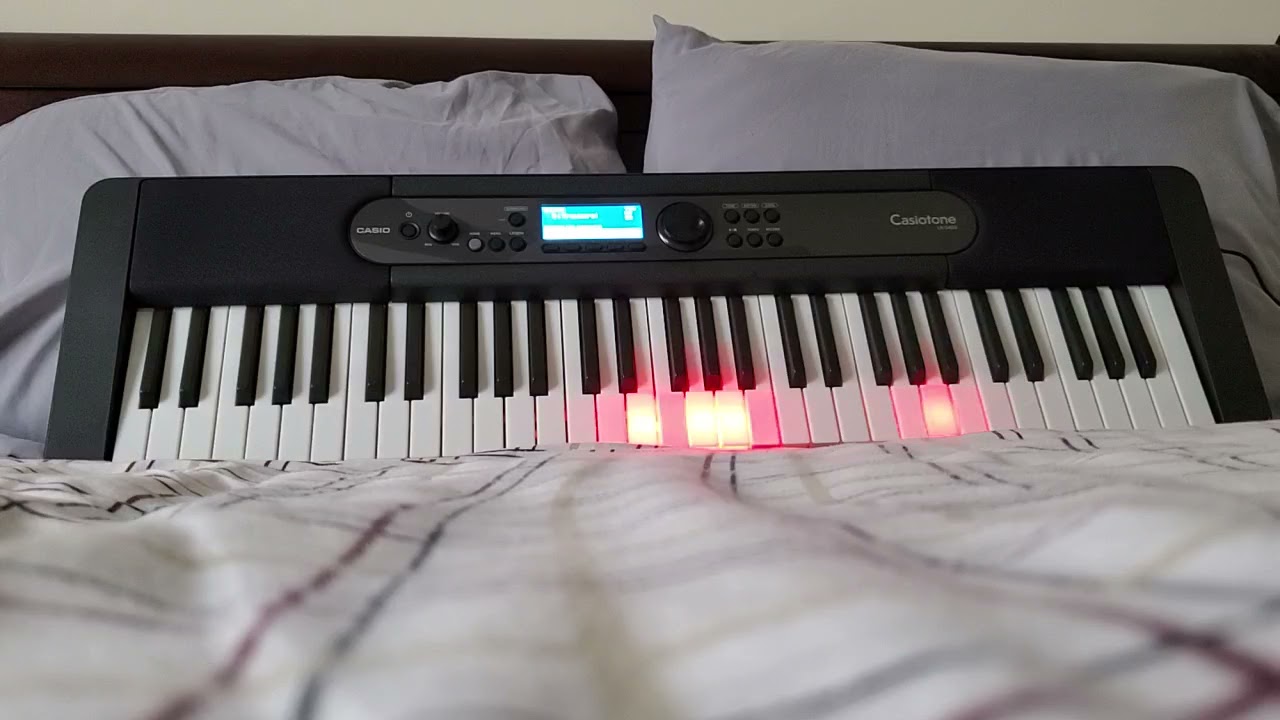 CASIO Casiotone LK-S450 - Song Bank (1 - 20)