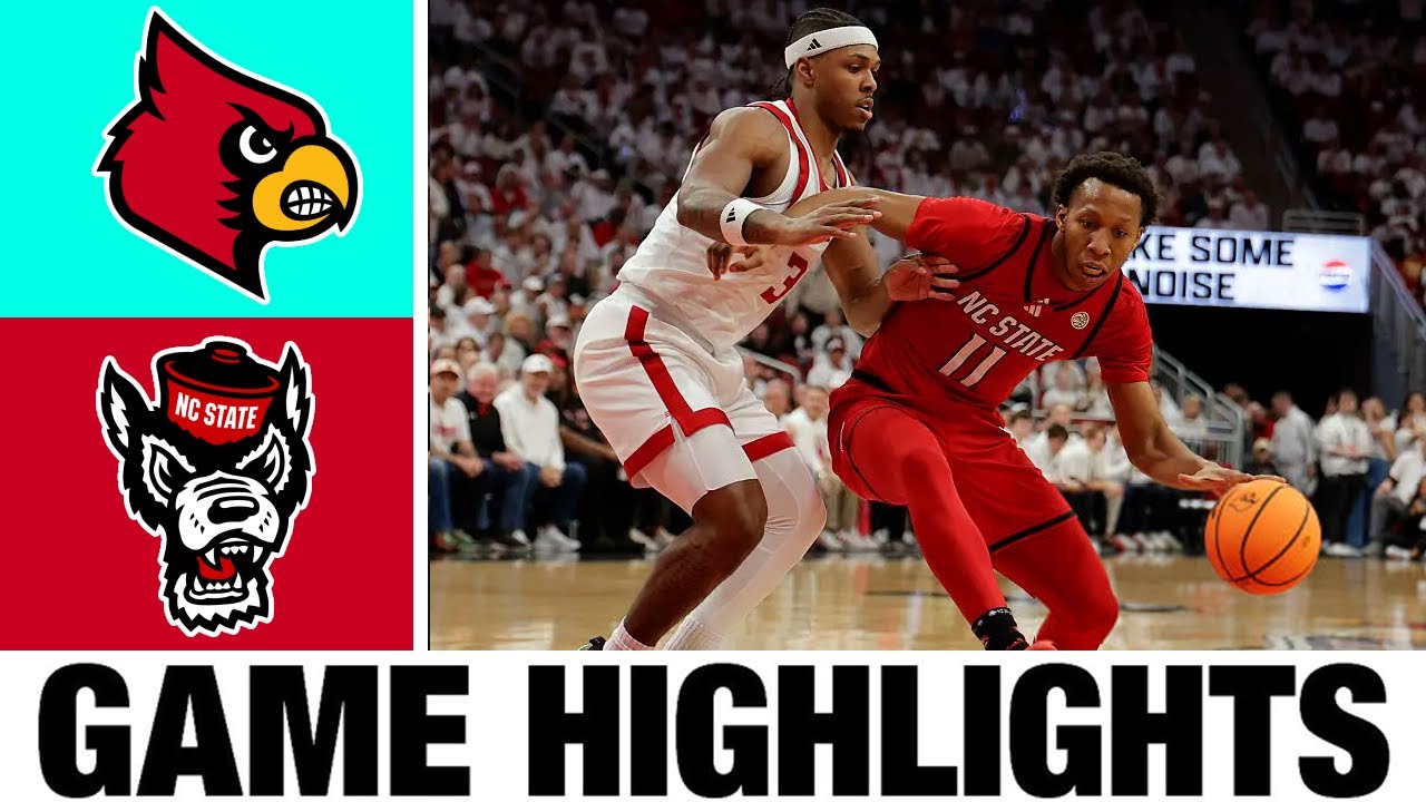 #24 Louisville vs NC State Highlights | Men's Basketball | College Basketball 2026
