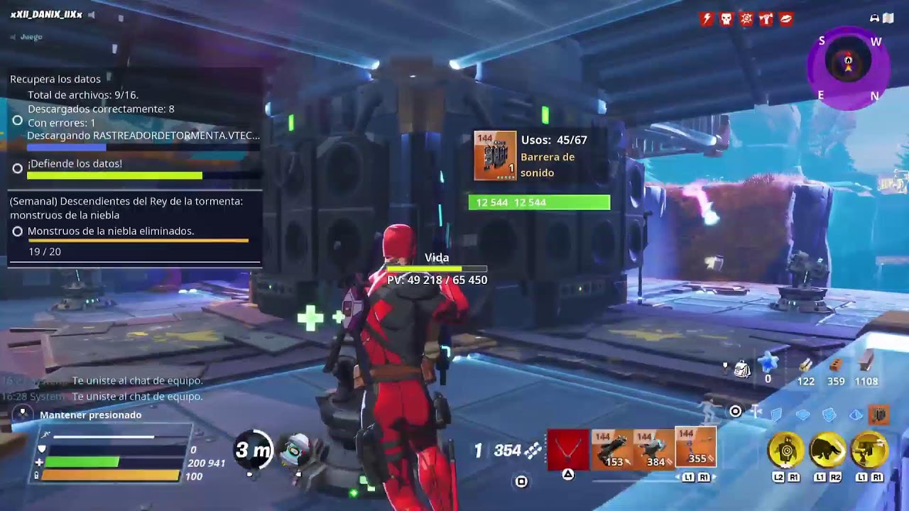 FORTNITE STW RECUPERA LOS DATOS 160 AFK EN SOLO