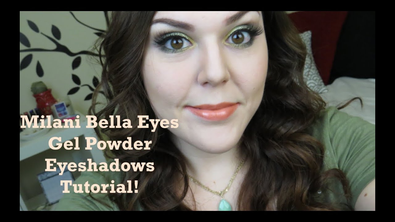 Milani Bella Eyes Gel Powder Eyeshadow Tutorial!