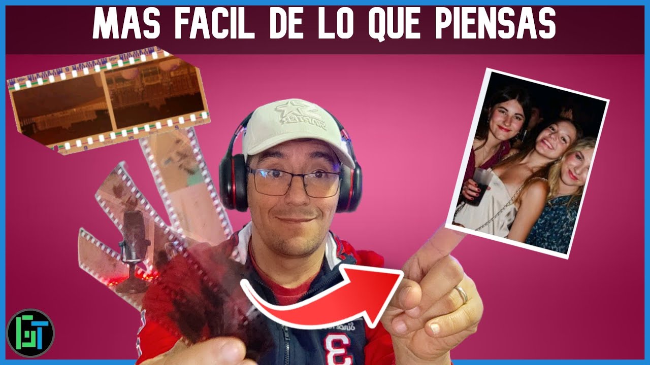 📷 Como Pasar Negativos Fotogr&aacute;ficos a Fotos Con tu Tel&eacute;fono🤔🤔