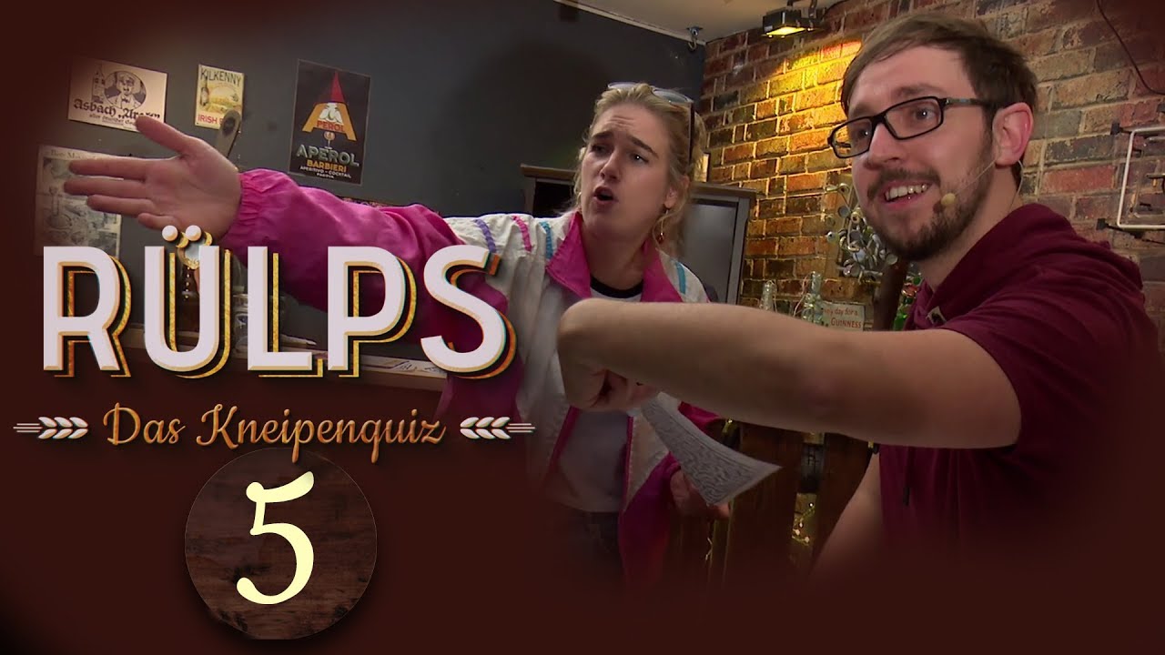 Papier falten bis zum Mond, Kinderfotos und lösliche Kreide | Rülps - das Kneipenquiz #5
