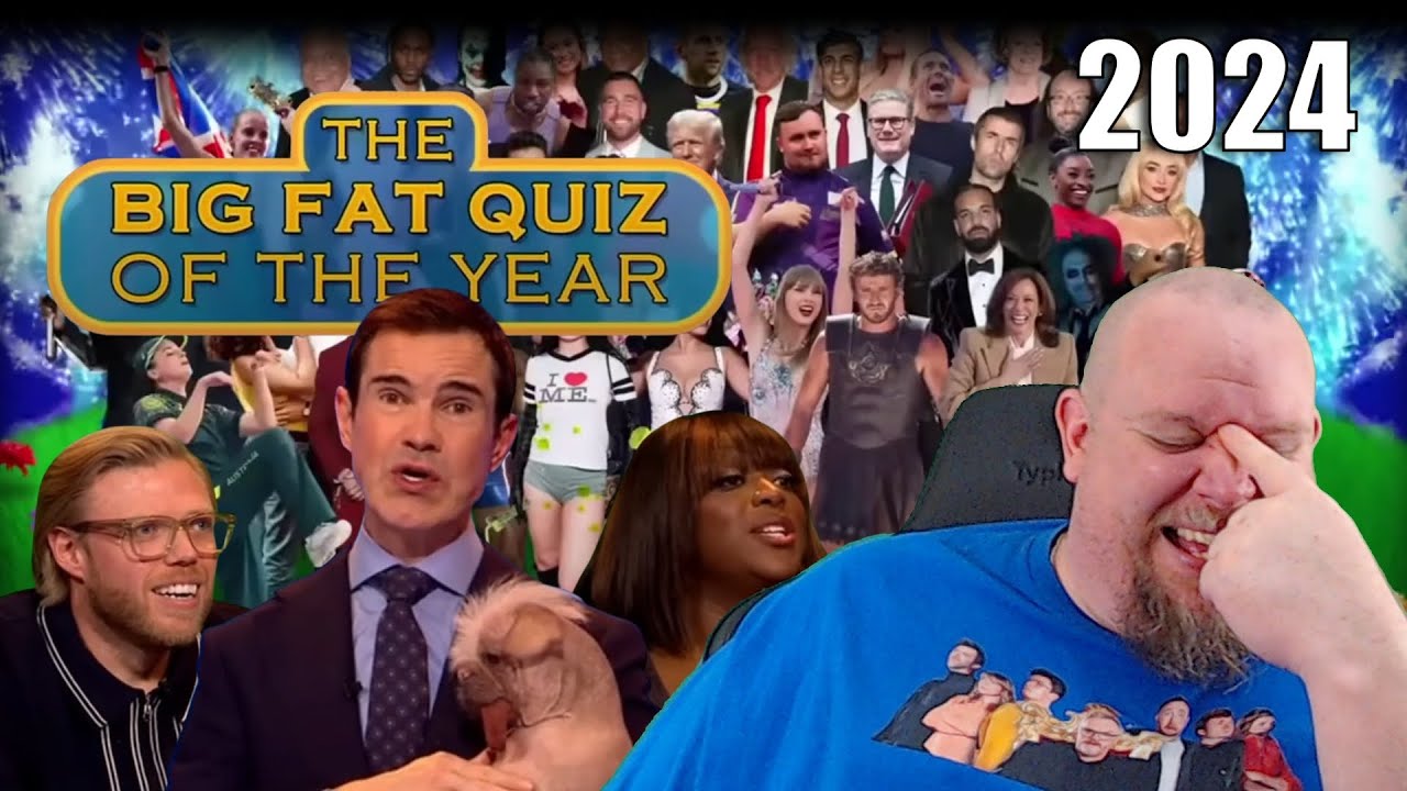 Big Fat Quiz 2024 REACTION - Richard does not hold back on Jimmy Carr!