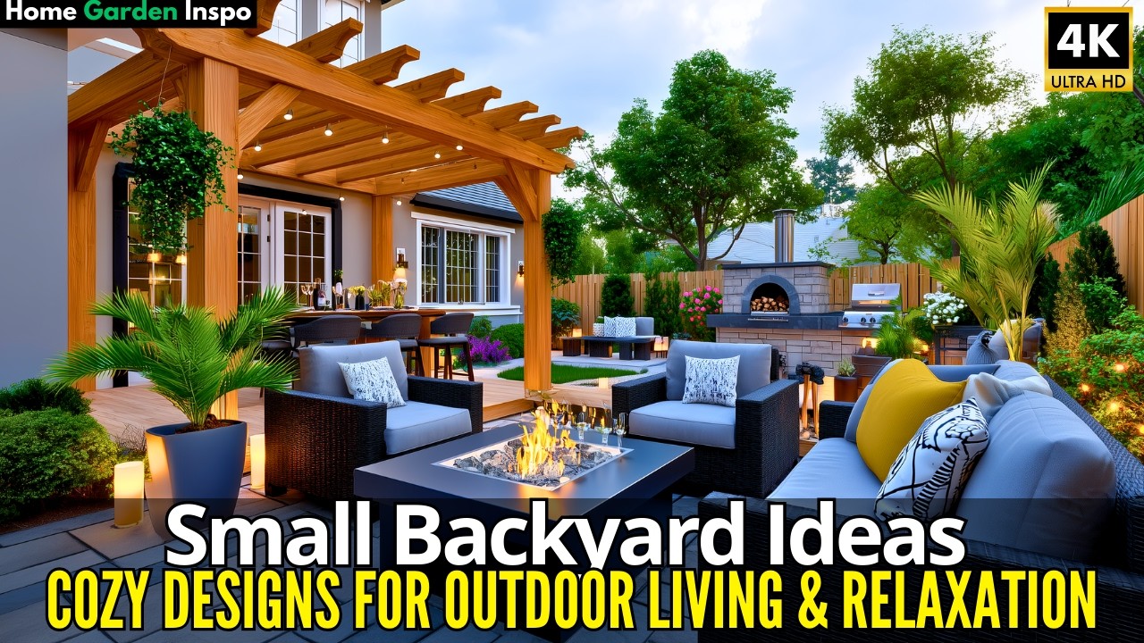 Small Backyard Ideas 2025: Cozy Designs for Outdoor Living & Relaxation