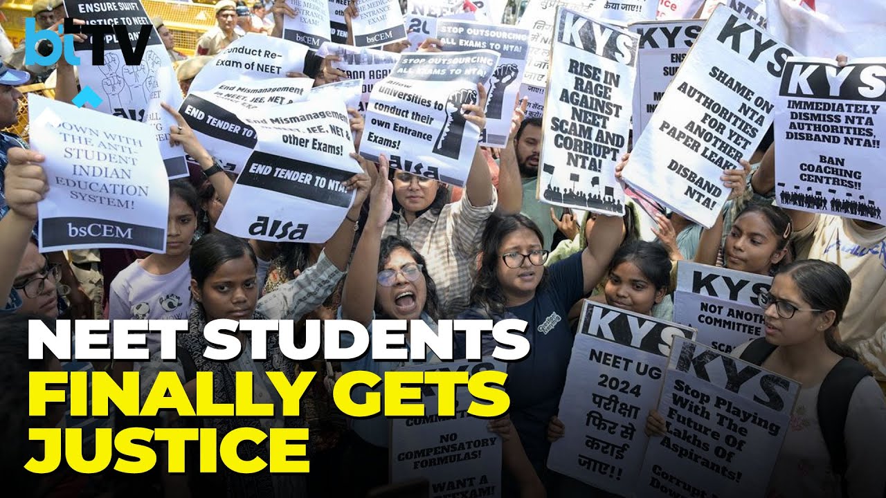 NEET-UG 2024 Update: Grace Marks Cancelled For 1,563 Students, Retest On June 23, Centre Tells SC