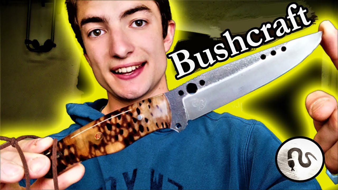 COMMENT FAIRE UN COUTEAU BUSHCRAFT - Tuto