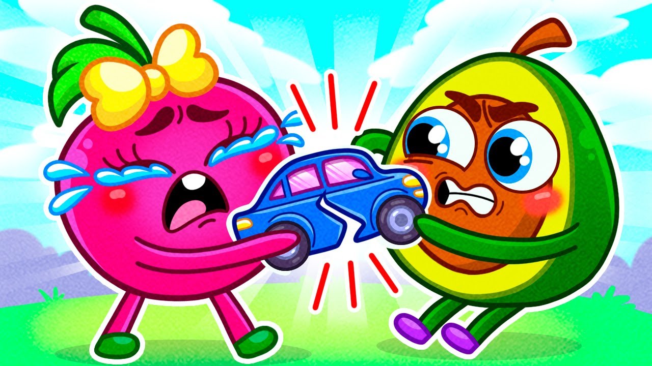 No No I Want to Go First 😫😭 || Kids Cartoons by VocaVoca Stories 🥑