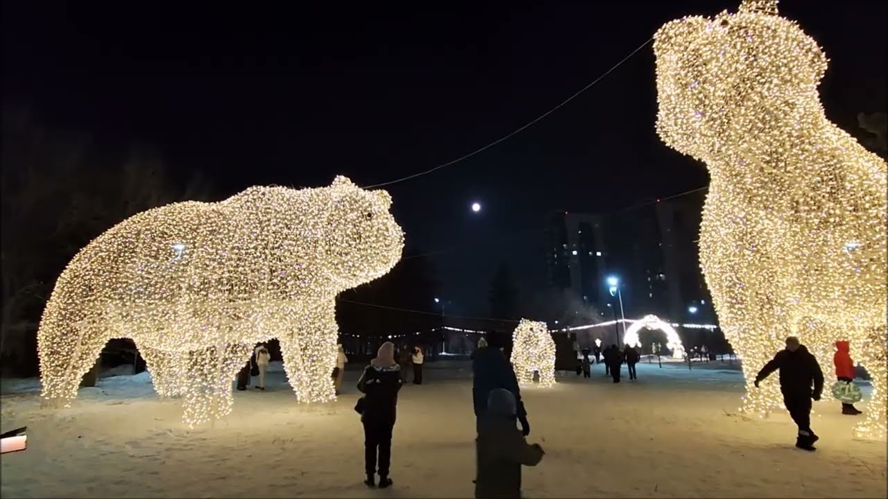 Мишки в парке