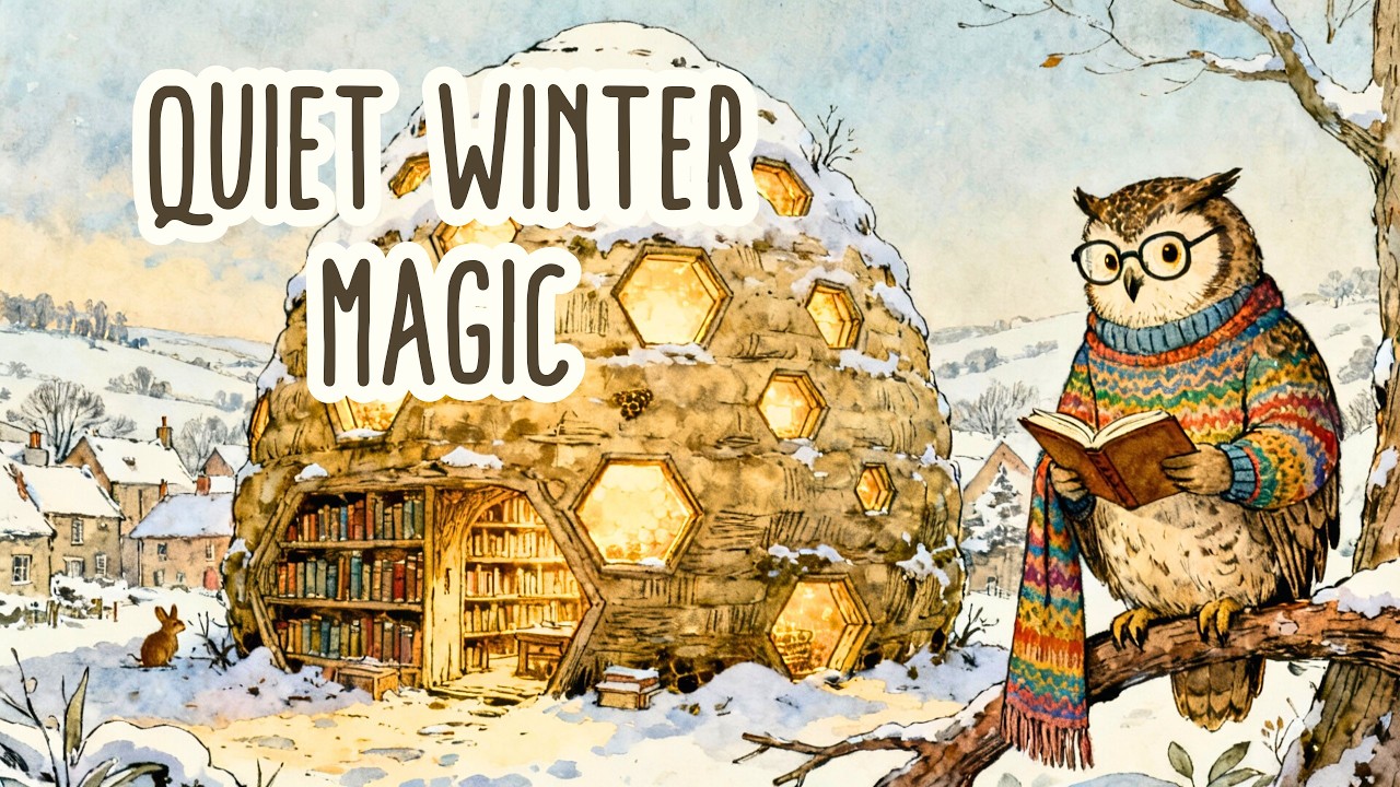 Winter Hearts & Cozy Homes ❄️ | Gentle Storybook Music from The Quiet Village