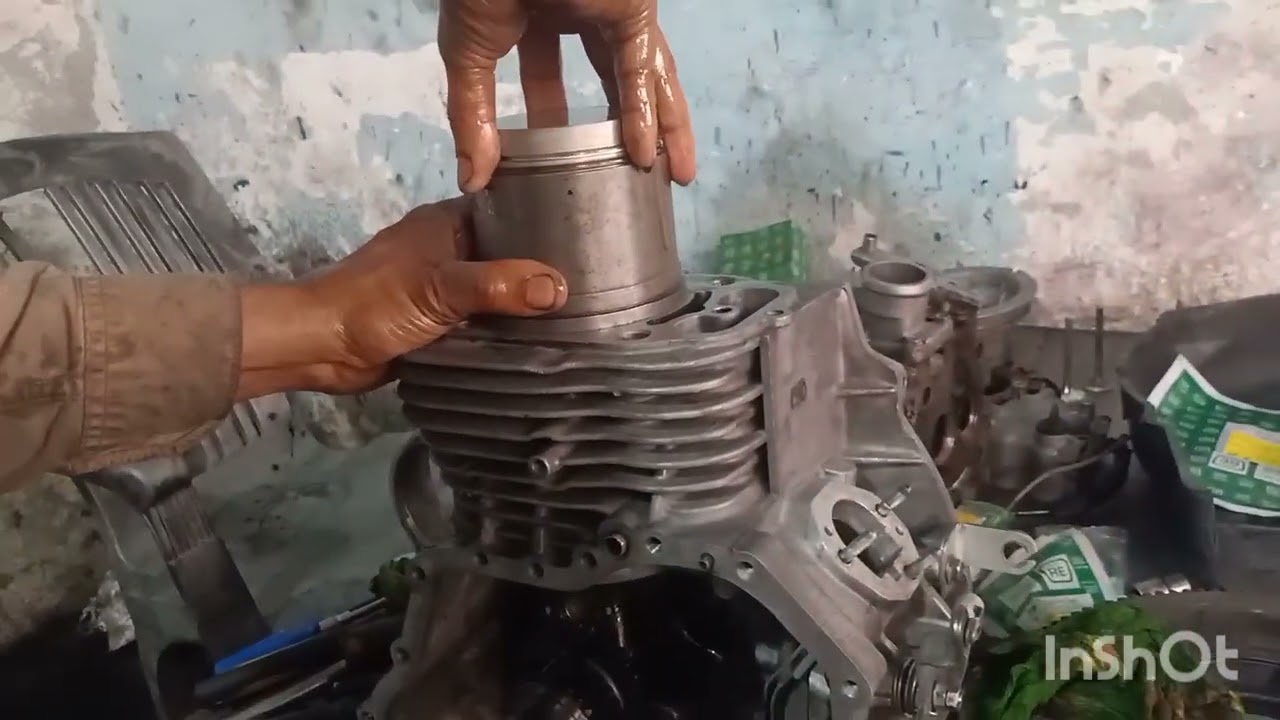 how to Bajaj Maxima BS4 engine kaise fitting Karen