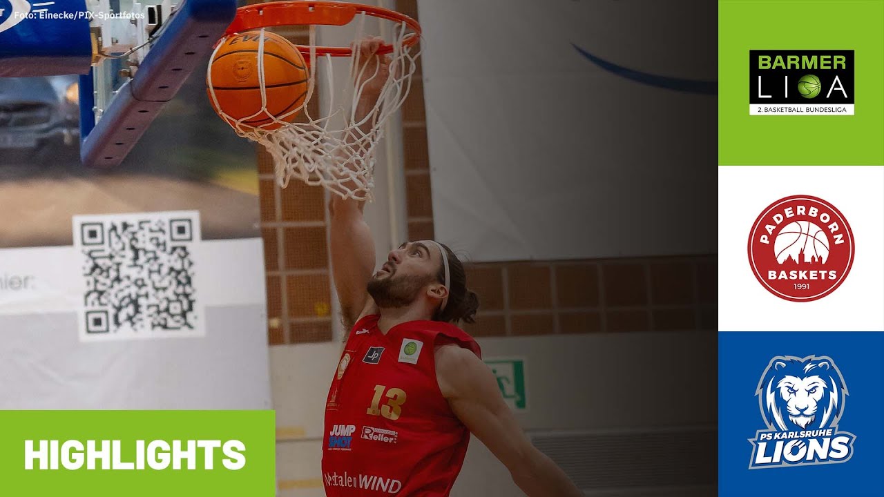 ProA: Paderborn Baskets vs. PS Karlsruhe LIONS | Highlights