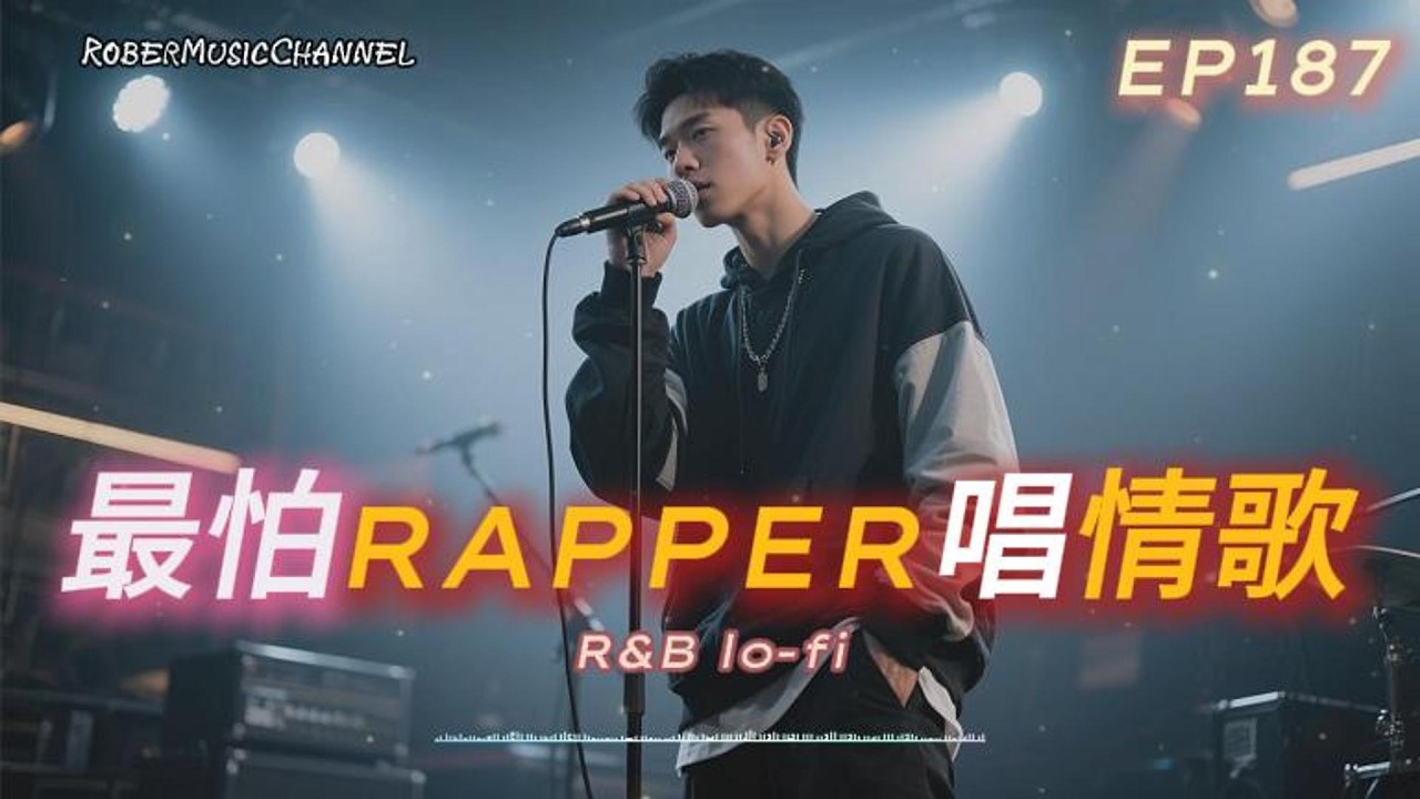 《最怕Rapper唱情歌》🖤 失控心跳歌單｜心跳亂拍、先冷處理、說好不心動｜Lo-fi R&B × Sad Rap｜工作/開車/放鬆/休息/咖啡廳/讀書/【EP.187】