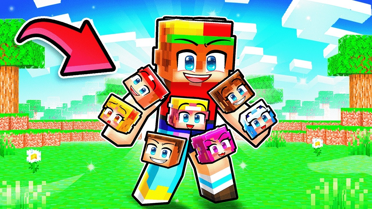 We Combined All Our Minecraft Characters into One...