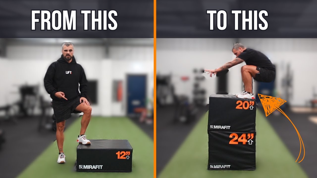 The Ultimate Plyometric Box Jump Progression! BEGINNER TO ELITE