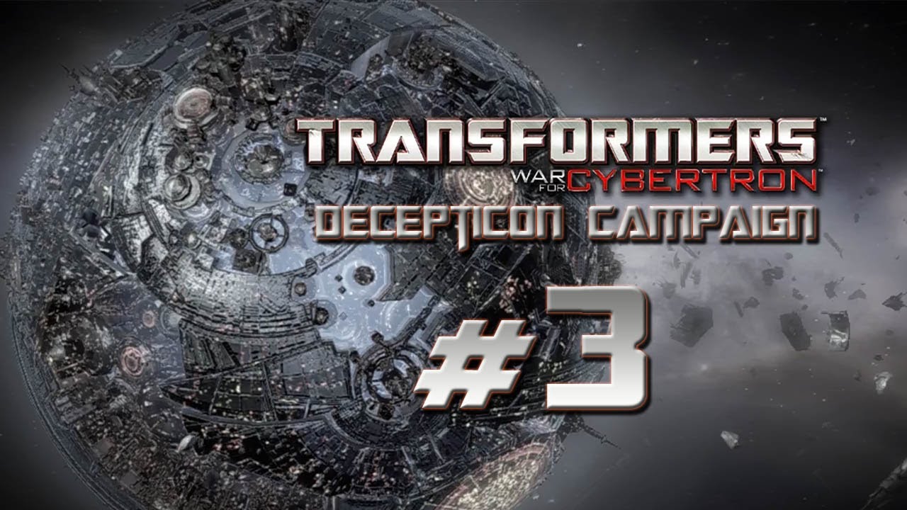Transformers War for Cybertron Walkthrough - Decepticon Campaign Part 3 w/ Commentary - Starscream