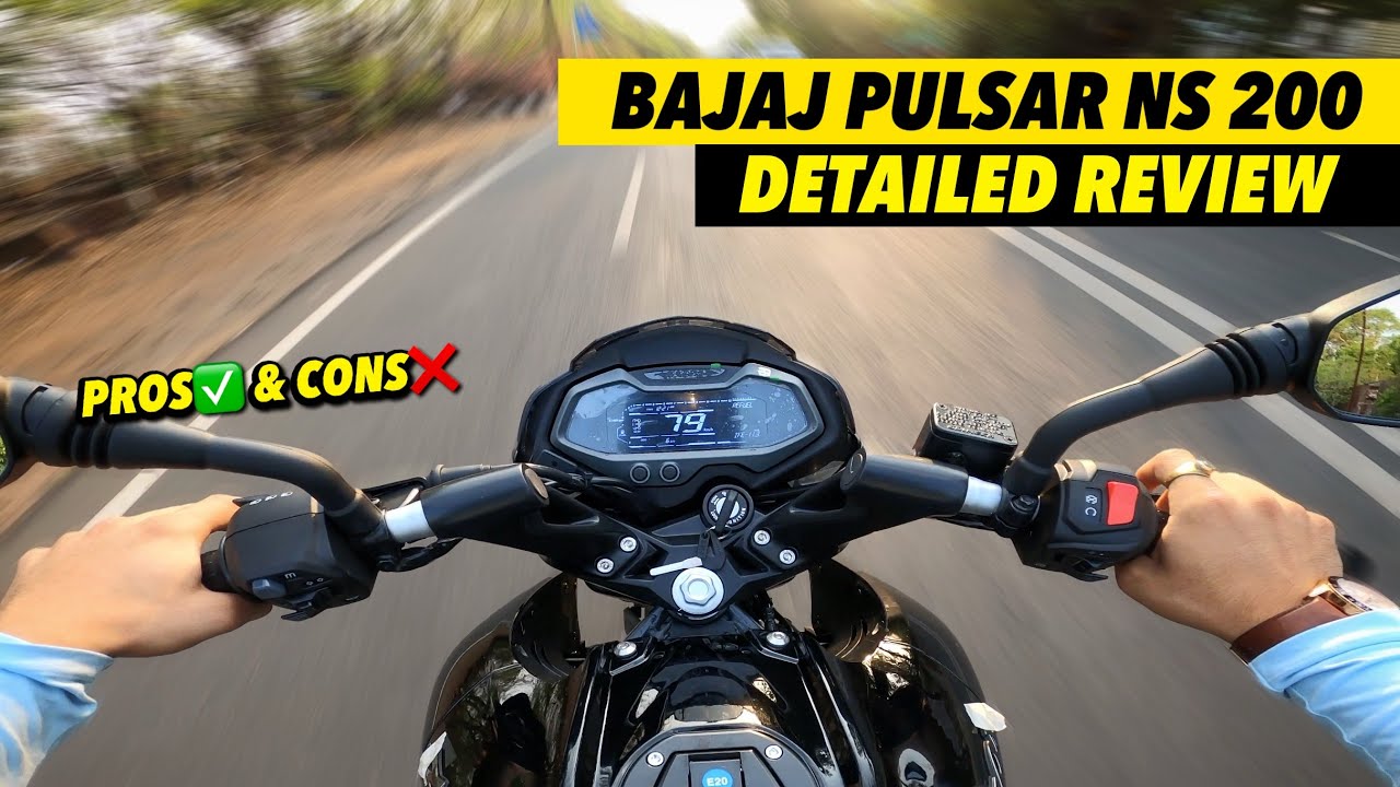 Обзор новой модели Bajaj Pulsar NS 200 2024 года