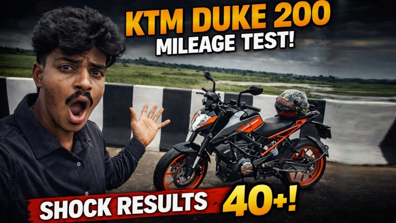 Unbelievable😳! Mileage results 😱KTM Duke 200 Gives 40+ Mileage? 🤯