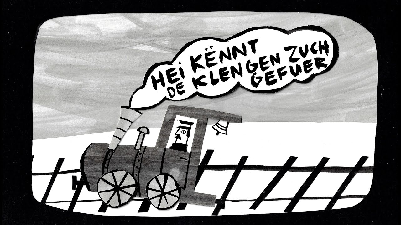 Hei kënnt de klengen Zuch gefuer...