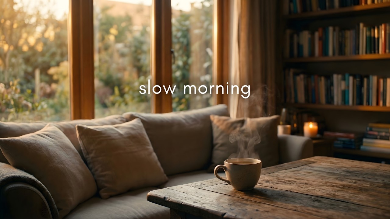 Relaxing Background Music to Start Your Day | Soft Piano Jazz for a Slow Morning