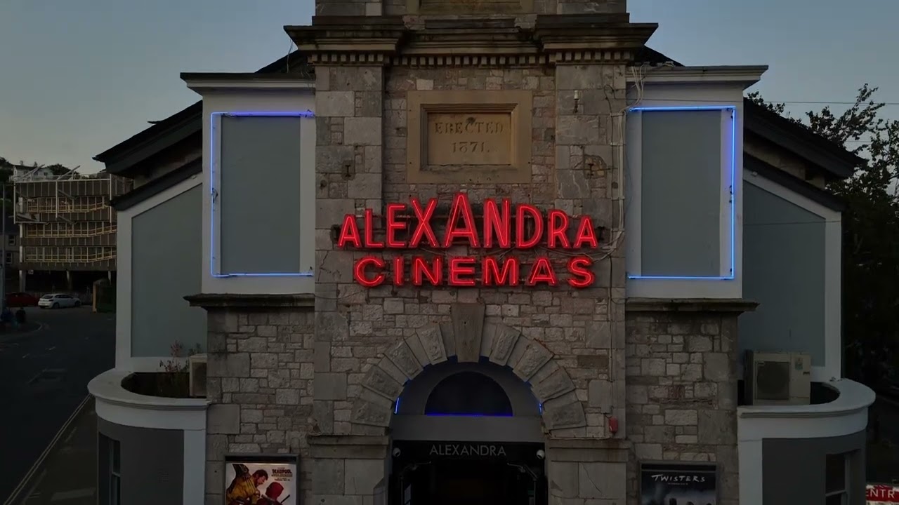 Newton Abbot iconic buildings in 4K