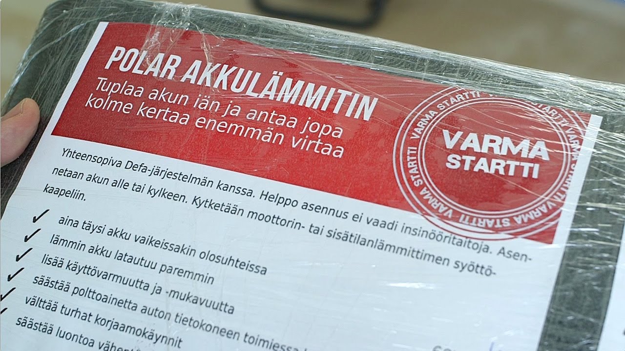 Polar Heater akkulämmitin