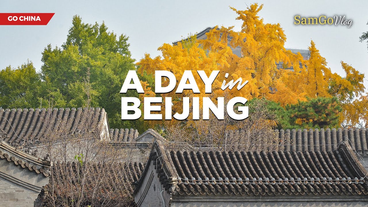 A Day chasing FALL COLORS in Beijing 🍂 BEST Time to Visit China Autumn | SamGo