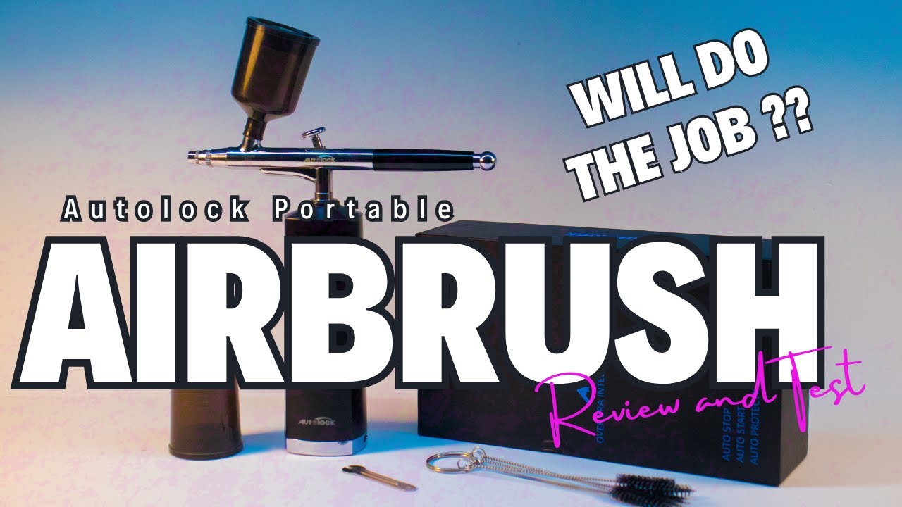 Cordless Portable Airbrush - Autolock