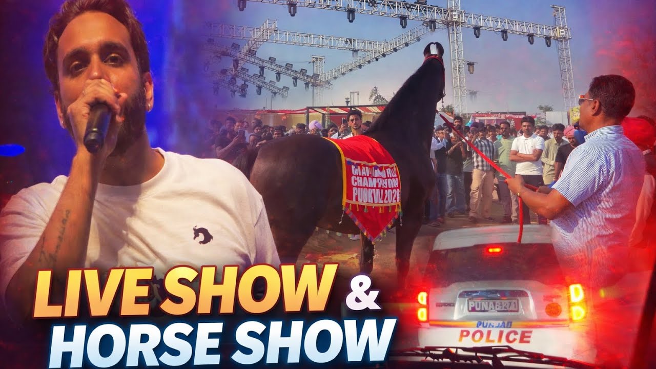 Babbu Maan Live + Horse Show 🐎 | Khedi Wale Baba Mela Full Vlog