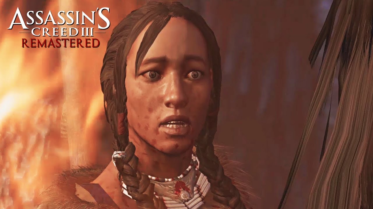 Assassin's Creed 3 Remastered - Connor's Mother Death Scene (Kanieht&iacute;:io 