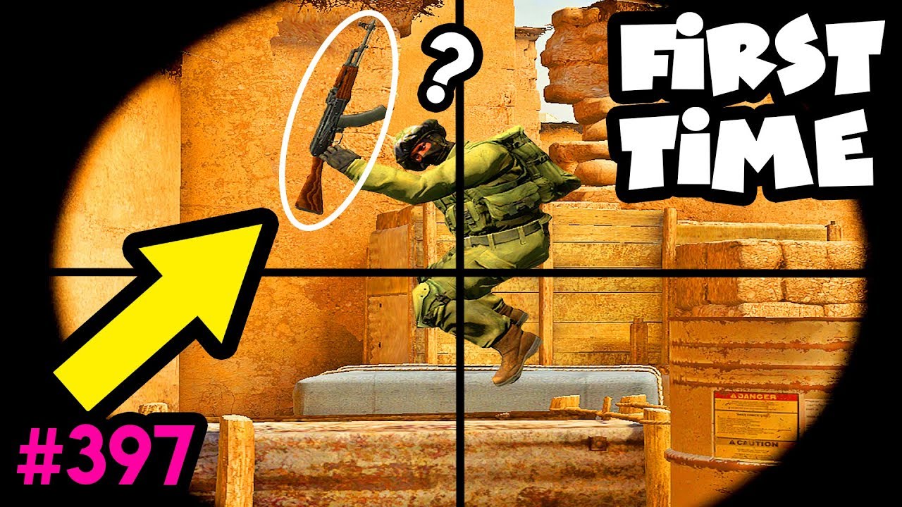 HIS FIRST TIME in CS:GO! - CS:GO BEST ODDSHOTS #397