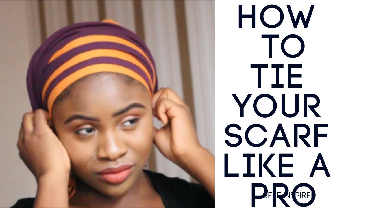 HOW TO| TIE ZIGZAG  DOUBLE SCARF TUTORIAL USING TWO SCARFS