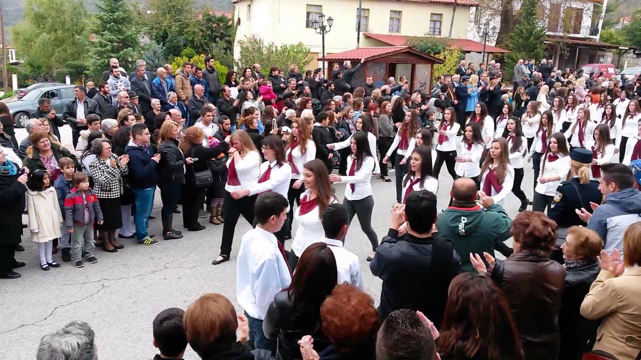 Παρέλαση Κάτω Πορόια Σερρών 28/10/2014