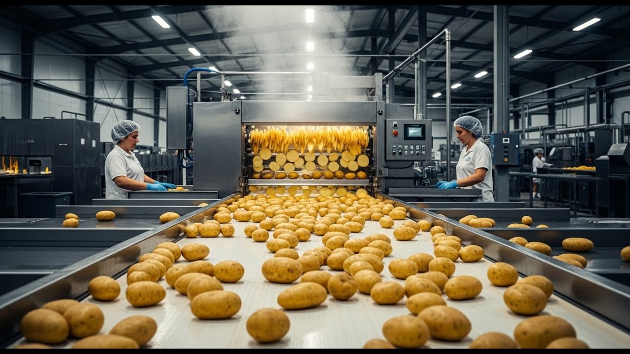 “How Potato Chips Are Made – Inside the World’s Largest Crispy Snacks Industry”