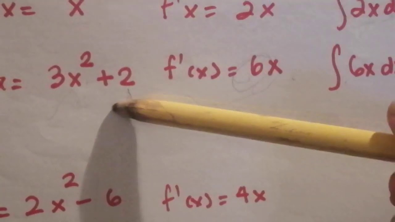 Antiderivada explicacion