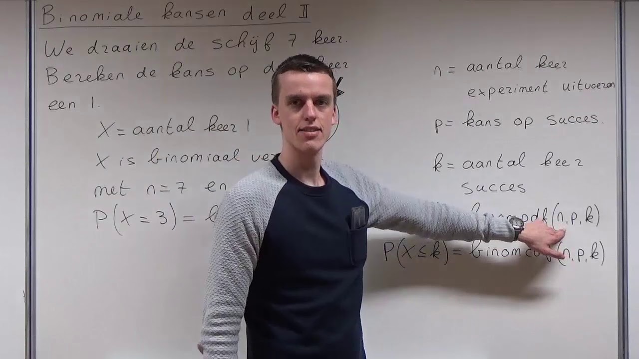 Binomiale kansen deel II (HAVO wiskunde D & VWO wiskunde A/C/D)
