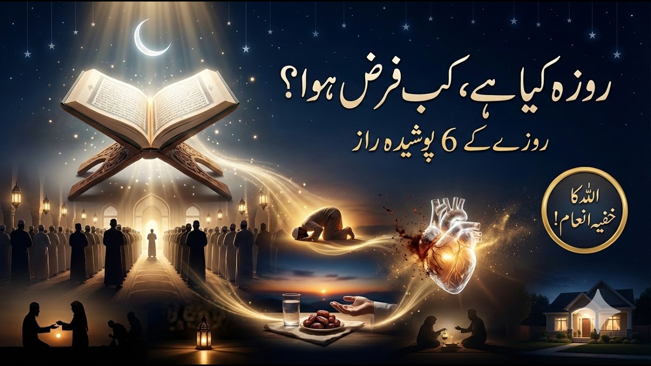 Ramadan ke 6 Poshida Raaz | Roza kyon Farz hua aur iska 