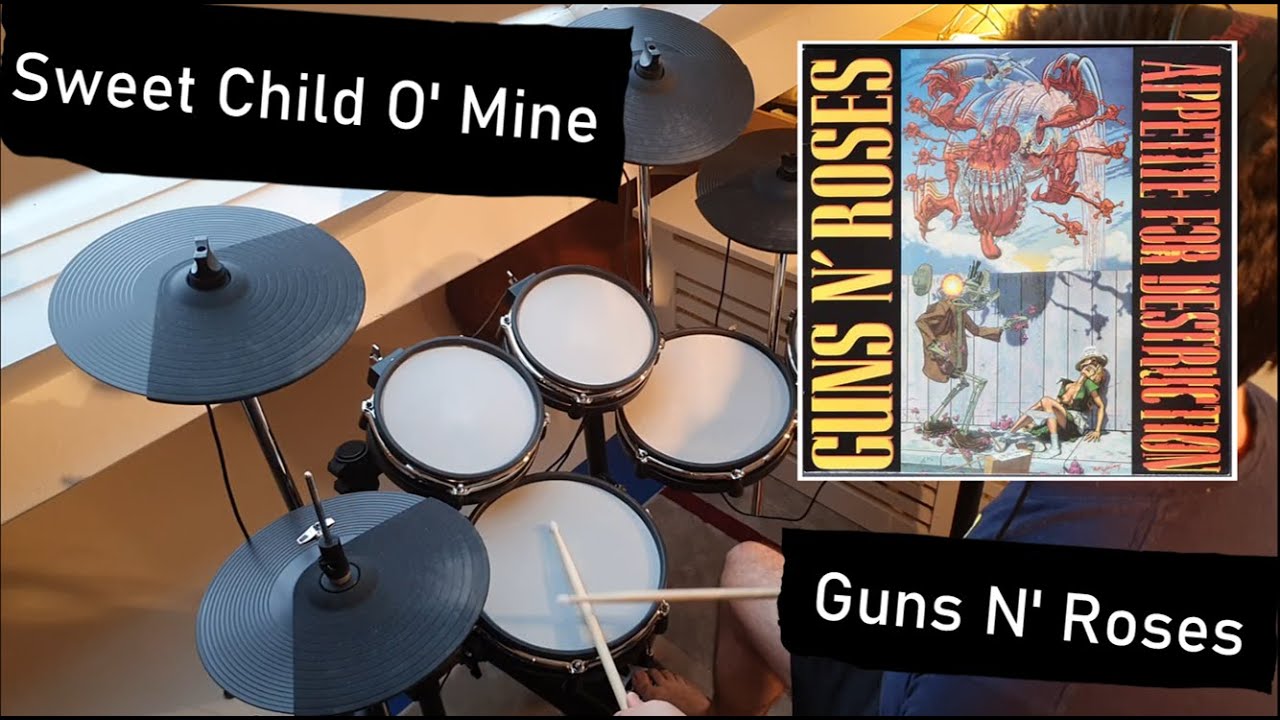 Guns N' Roses - Sweet Child O' Mine (Drum Cover) | A77 Drums