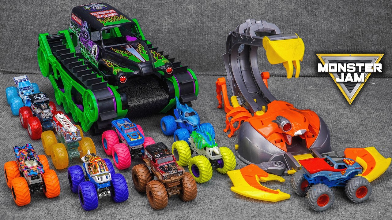 Monster Jam Collection Unboxing Review | Monster Jam Monster Truck Diecast GRAILS