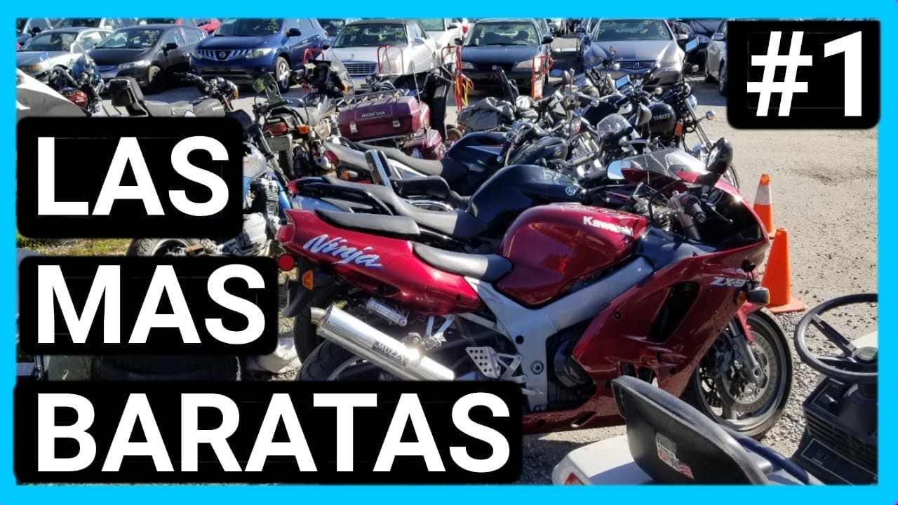 Motos súper baratas en la subasta !!!