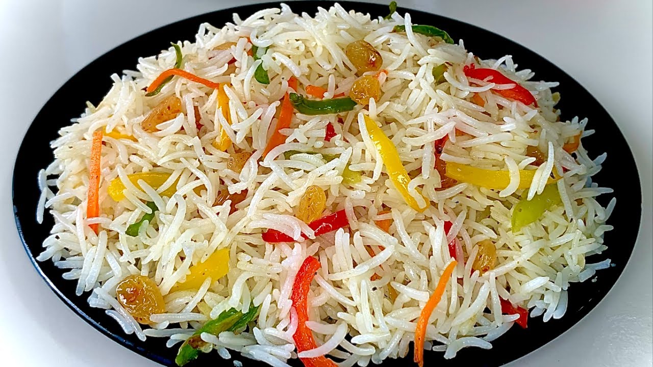 Рецепт жареного риса с разными вкусами | Рецепт жареного риса по-бенгальски | Простой рецепт жаре...