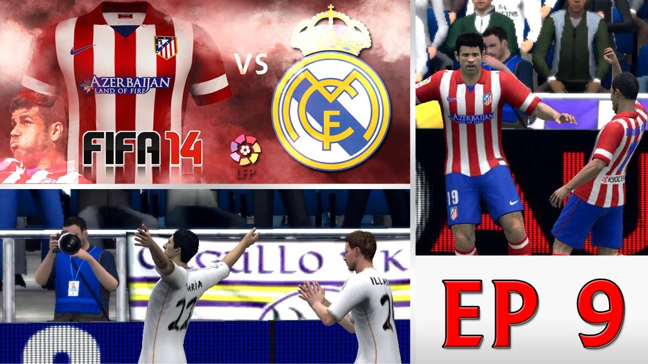 [TTB] FIFA 14 - Career Mode - Ep 9 - Real Madrid Vs Atletico Madrid - Big Matchup!