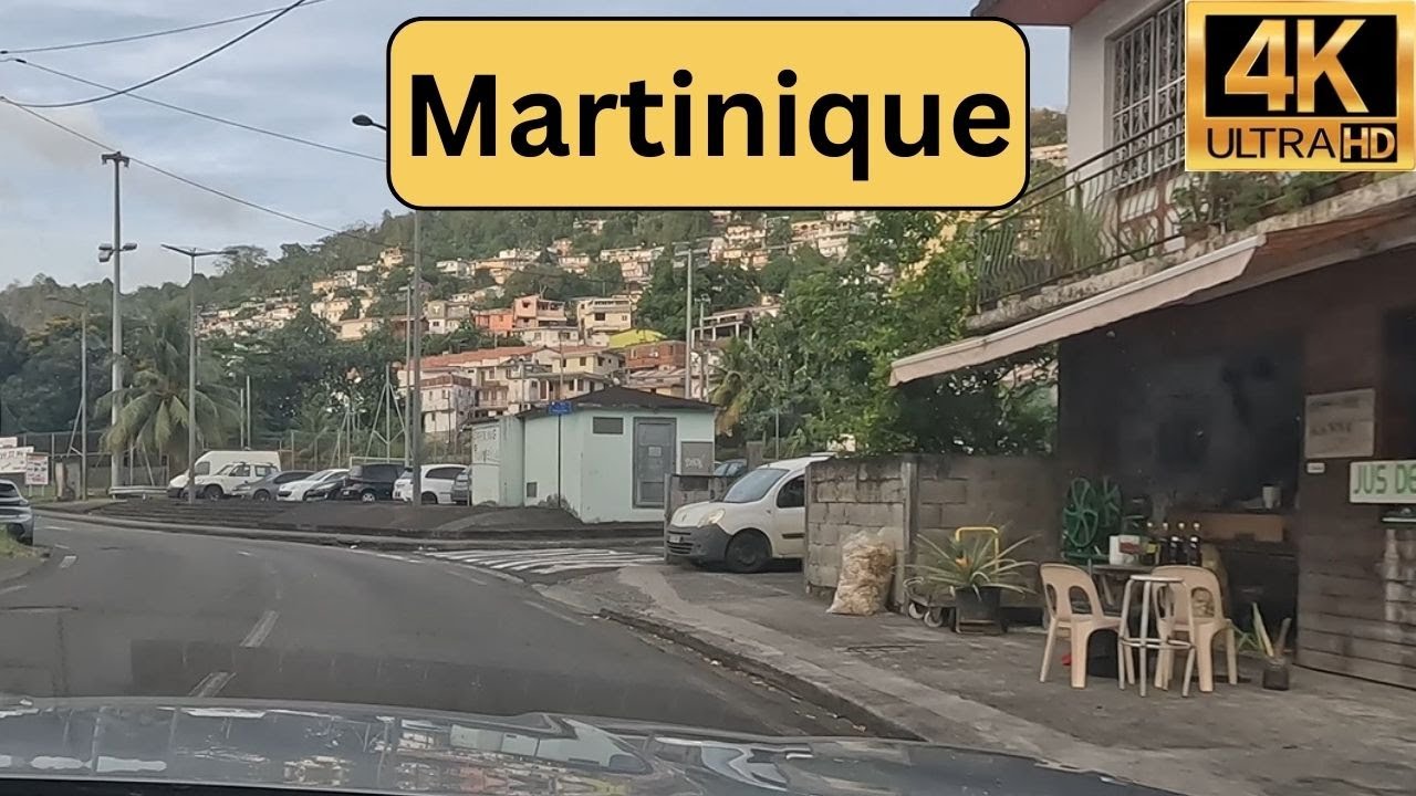 Driving in Fort-de-France, Martinique 2